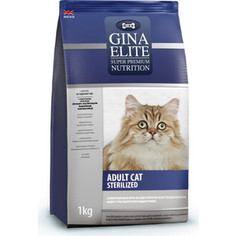 Сухой корм Gina Elite Adult CAT Sterilized с птицей и рисом для стерилизованных кошек 1кг (780015.0)