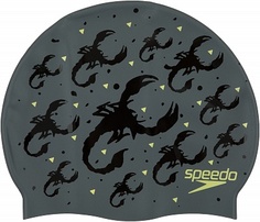 Шапочка для плавания Speedo Slogan Print, размер Без размера