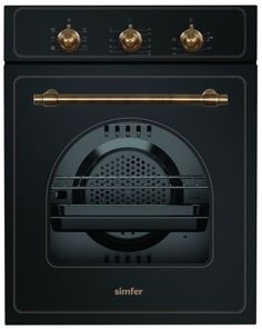 Духовой шкаф SIMFER B 4EL 16011, антрацит