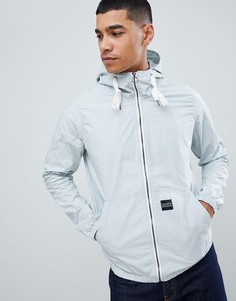 Голубая куртка с капюшоном Pull&Bear - Синий Pull&;Bear