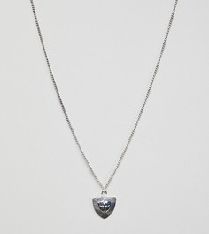 Серебряное ожерелье с подвеской Reclaimed Vintage inspired эксклюзивно для ASOS - Серебряный