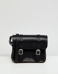 Кожаная сумка-сэтчел Dr Martens - 7 дюймов - Черный