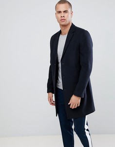 Темно-синее пальто New Look - Темно-синий