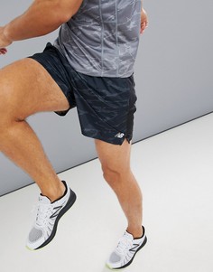 Черные шорты New Balance Running Accelerate - 5 дюймов - Черный