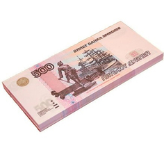 Шуточные купюры СмеХторг 500 рублей