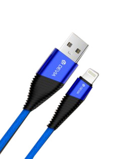 Аксессуар Devia Tornado Series Lightning 1.5m Blue 26050