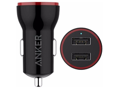 Зарядное устройство Anker PowerDrive 2 Lite 2xUSB 12W Black A2308011