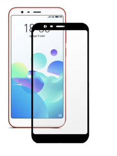 Аксессуар Защитное стекло для Meizu M8c DF Full Screen Black mzColor-22