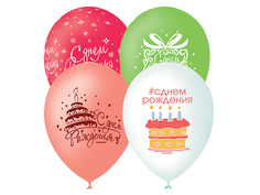Набор воздушных шаров ПОИСК День Рождения Букет шаров 30cm 25шт 6 054 274