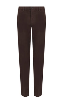 Хлопковые брюки прямого кроя Z Zegna