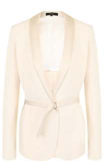 Однотонный жакет с поясом Theory