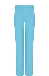 Однотонные брюки прямого кроя со стрелками Escada