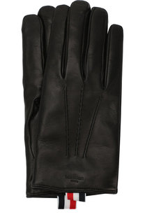 Кожаные перчатки Thom Browne