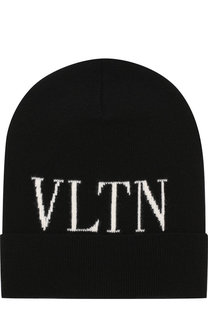 Шерстяная шапка VLTN Valentino