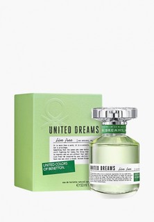 Туалетная вода United Colors of Benetton United Dreams Live Free 50мл