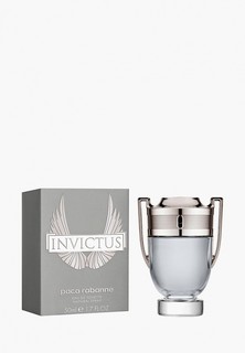 Туалетная вода Paco Rabanne - водяной древесный аромат, Invictus, 50 мл