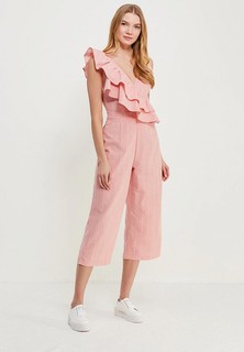 Комбинезон LOST INK FRILL SHOULDER TIE WAIST JUMPSUIT