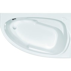 Акриловая ванна Cersanit Joanna 160х95 см, правая, на каркасе, ультра белая