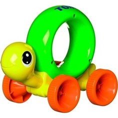 Каталка Tomy на колесиках Черепашка-Нажимай и Играй, 16х21х13см (ТО72200)