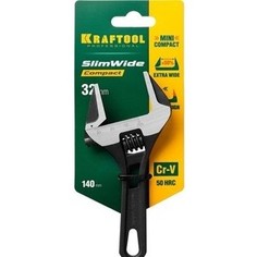 Ключ разводной Kraftool SlimWide Compact, 140/32 мм (27266-20)