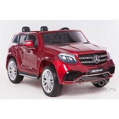 Детский электромобиль Harleybella Mercedes Benz GLS63 AMG LUX 4Х4 Лицензия - HL228 красный металлик