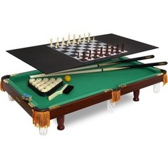 Настольная игра Fortuna Бильярдный стол Русская пирамида 3 фт 4 в1 (07737) Фортуна