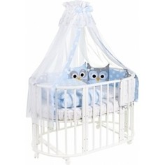 Комплект в кроватку Sweet Baby Civetta Blu (Голубой), 10 предметов (410666)