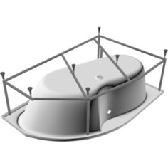 Рама-каркас для ванны Cersanit Joanna 150 ассиметричный (K-RW-JOANNA*150n)