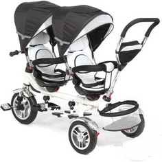 Велосипед Capella 3-х колесный для двойни Twin Trike (Twin Trike 360 graphite)