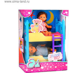 Кукла Simba Еви с братиком, набор с двухъярусной кроваткой, 12см. (5733847029)