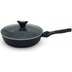 Сковорода d 26 см со съемной ручкой Kelli (KL-4073-26 шоколад)