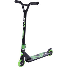 Самокат трюковый NOVATRACK PIXEL max 100кг 8+ колеса 100 мм черно-зеленый 11