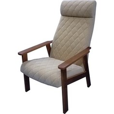 Кресло для отдыха Вилора с прострочкой тон № 2 bolero silk bone