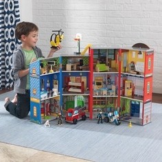 KidKraft Игровой набор для мальчиков Здание спасательной службы, 28 эл. (63239_KE)