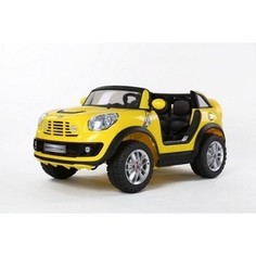 Радиоуправляемый детский электромобиль Jiajia JJ298 Mini Cooper 12V желтый - JJ298