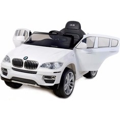 Электромобиль Joy Automatic BMW-X6 (ЛИЦЕНЗИОННАЯ МОДЕЛЬ) с дистанционным управлением - BMW-X6-WHITE