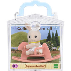 Игровой набор Sylvanian Families Игрушка младенец в пл.. коробке(медвеж.на велосипеде, собач. на качелях-лошадке, крольч. на качалке) (4391A)