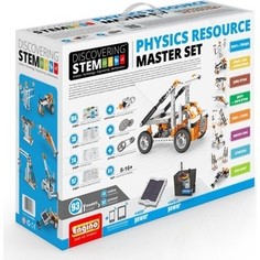 Конструктор с мотором Engino DISCOVERING STEM. Комплект из 8 наборов Физики (STEM50)