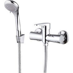 Смеситель для душа G.lauf NUD с душевым гарнитуром, хром (NUD5-A146)