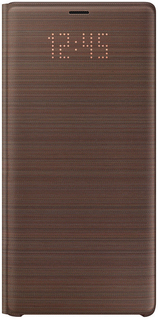 Чехол-книжка Samsung LED View Cover EF-NN960 для Galaxy Note 9 (коричневый)