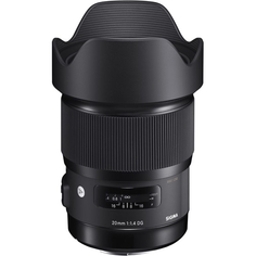 Объектив Sigma AF 20mm f/1.4 DG HSM | Art Nikon (черный)