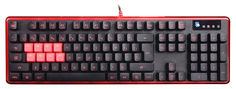 Клавиатура A4 Bloody B2278, USB, черный + красный [a4tech b2278]