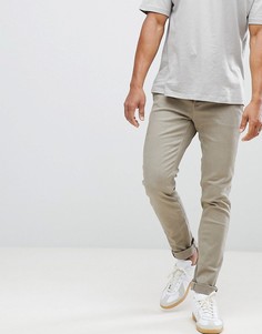 Эластичные облегающие чиносы Replay Hyperflex - Кремовый