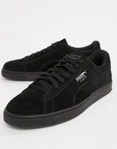Черные классические замшевые кроссовки Puma 35263477 - Черный