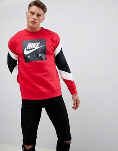 Красный свитшот Nike Air 928635-687 - Красный