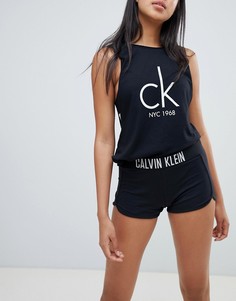 Трикотажные шорты Calvin Klein - Черный