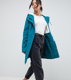 Куртка на подкладке из искусственного меха ASOS DESIGN Tall - Зеленый