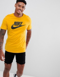 Желтая футболка с логотипом Nike Futura 696707-753 - Желтый