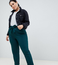 Брюки-галифе с поясом оби ASOS DESIGN Curve - Зеленый