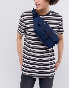 Темно-синяя нейлоновая сумка-кошелек на пояс с карманами Esprit - Темно-синий